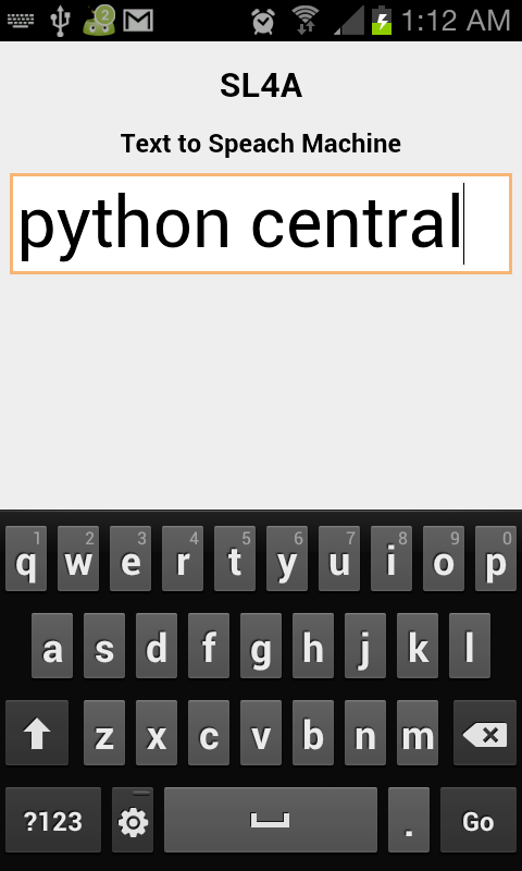 Python for Android: Using Webviews (SL4A) | Python Central