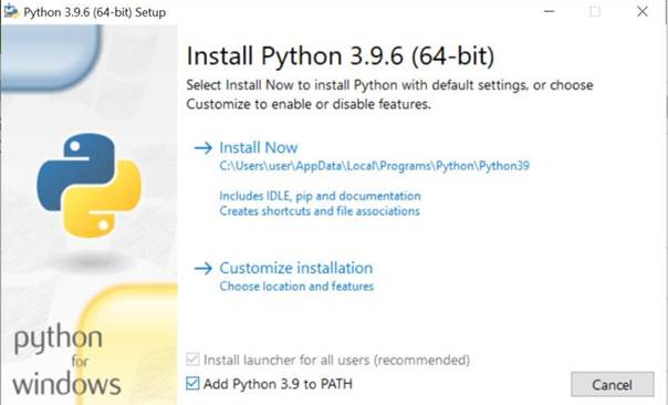 Update Python