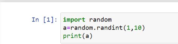 random.randint function 1
