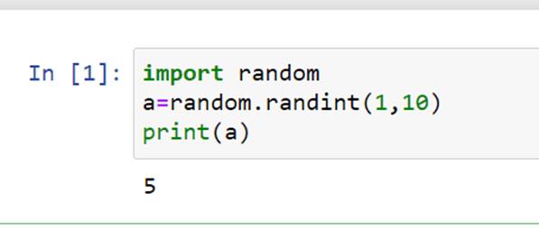 random.randint function 2