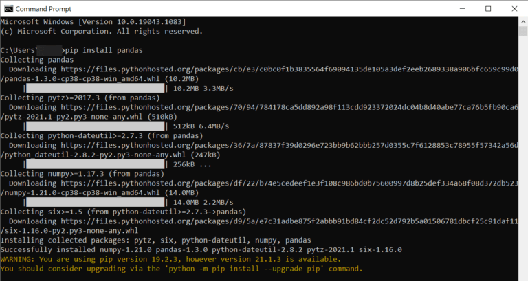 How To Install Pandas In Python Code