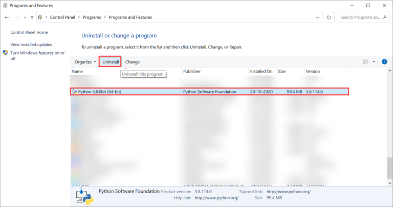 how-to-uninstall-python-python-central