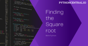 Python square root