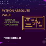 python absolute value tutorial