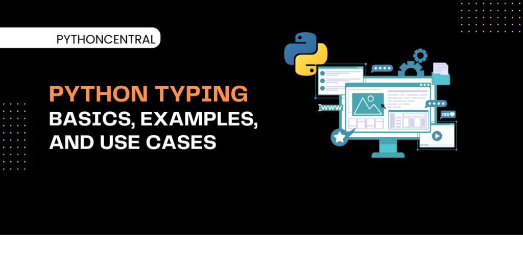 banner image for python typing detailed tutorial